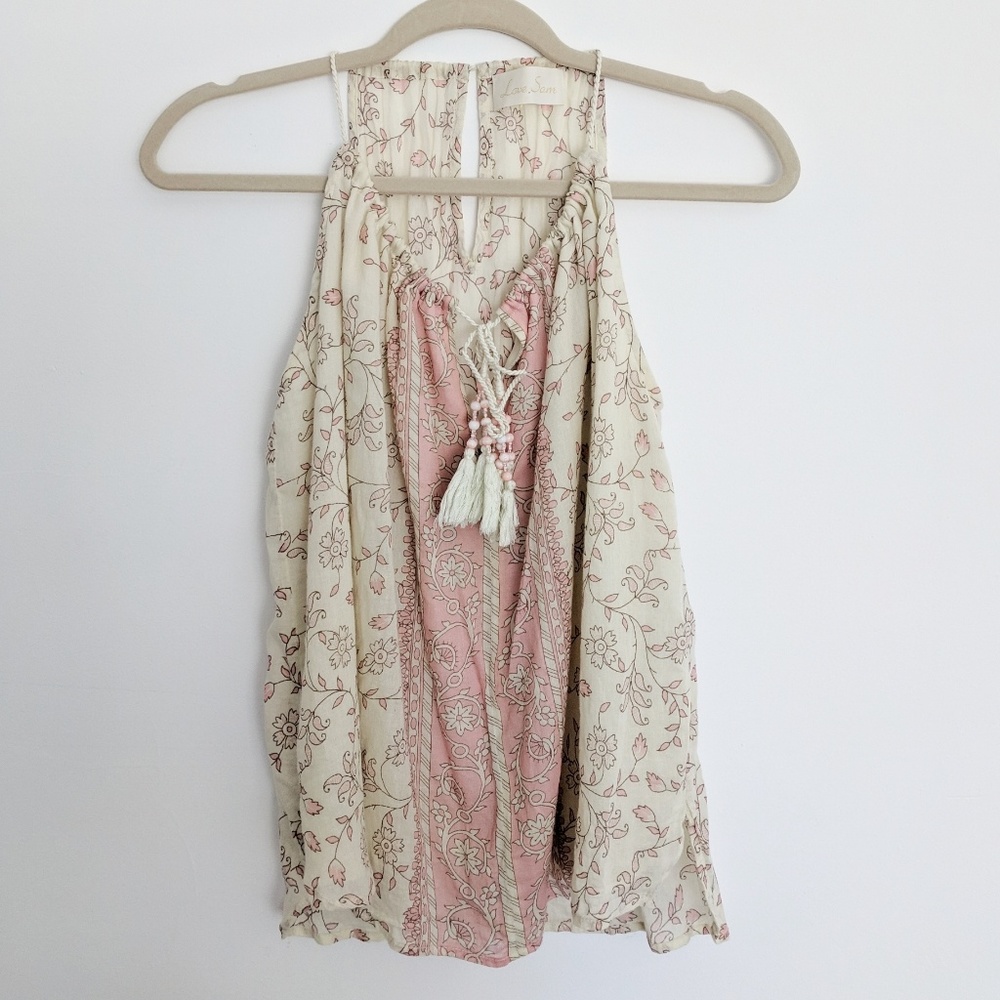 Spaghetti String Halter Top - image 1